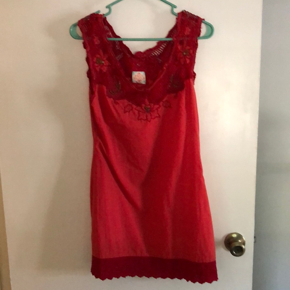 Free People Dress with embellishments